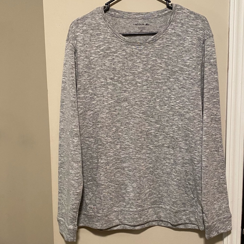 Grey sweatshirt from Lacoste